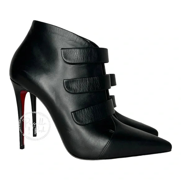 Christian louboutin triniboot 85 online leather bootie