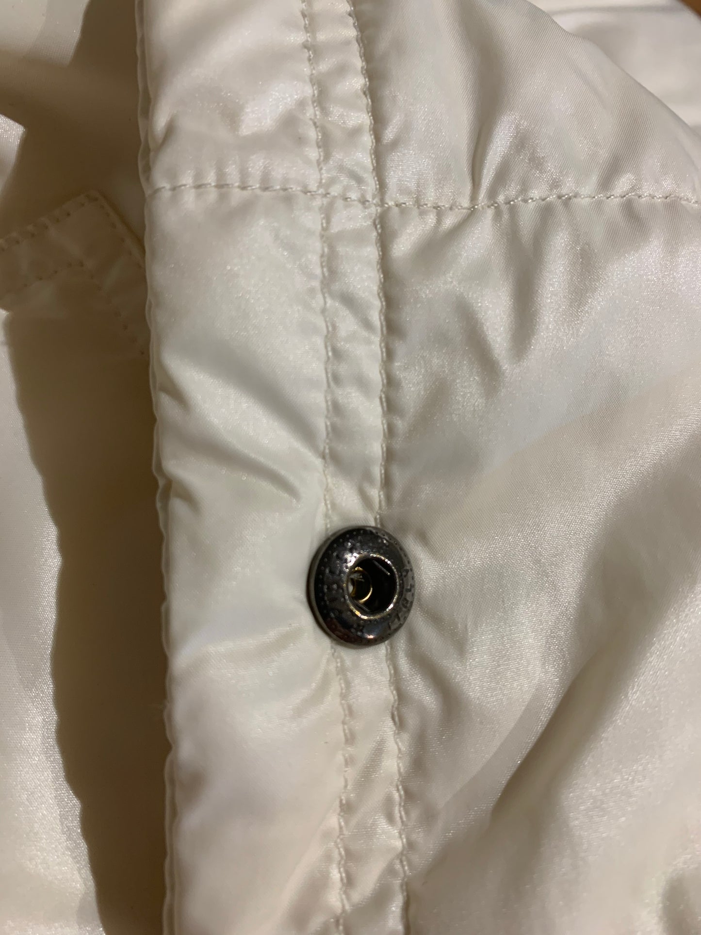 Moncler Ivory White Down Puffer Jacket Winter Coat