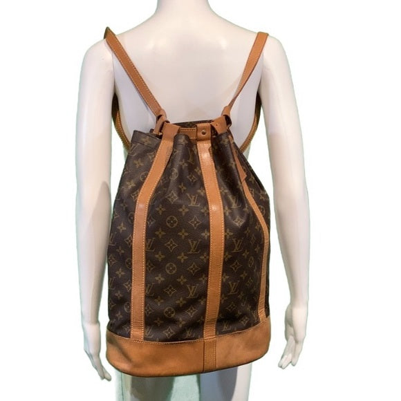 *SOLD* Louis Vuitton Monogram Randonnee GM Backpack Bag