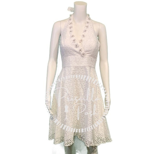 NWT Lilly Pulitzer “Willa Midi Dress” White Halter 6
