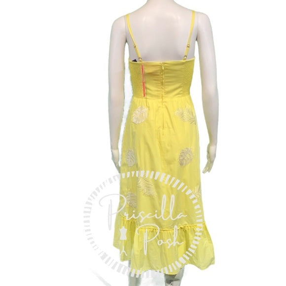 NWT Lilly Pulitzer Eloisa Midi Dress Yellow 00