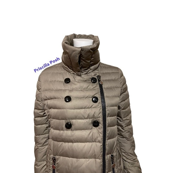 Moncler Double Breasted Long Down Puffer Jacket