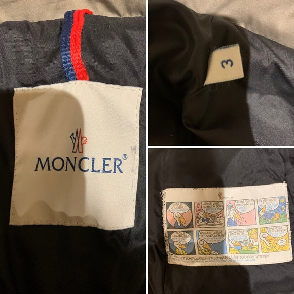 Moncler Double Breasted Long Down Puffer Jacket