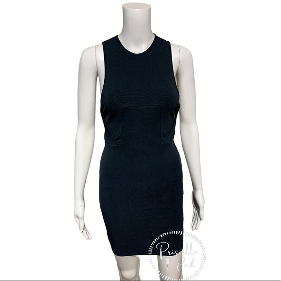 Alexander Wang Body-Con Tank Dress High-neck