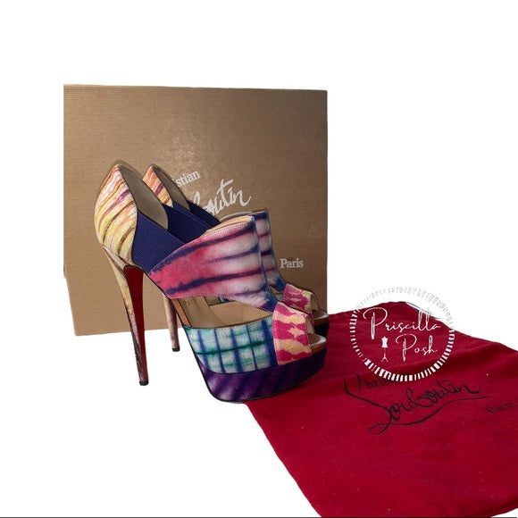 Christian Louboutin Pitou Cutout Red Sole Bootie