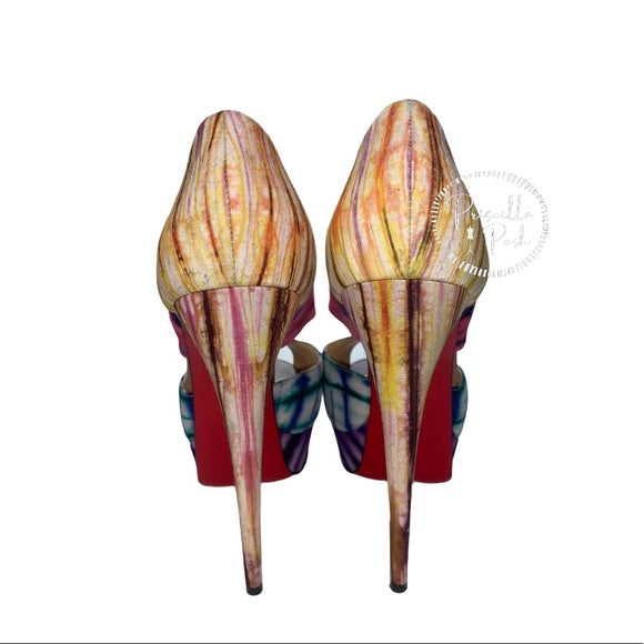 Christian Louboutin Pitou Cutout Red Sole Bootie