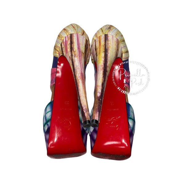 Christian Louboutin Pitou Cutout Red Sole Bootie