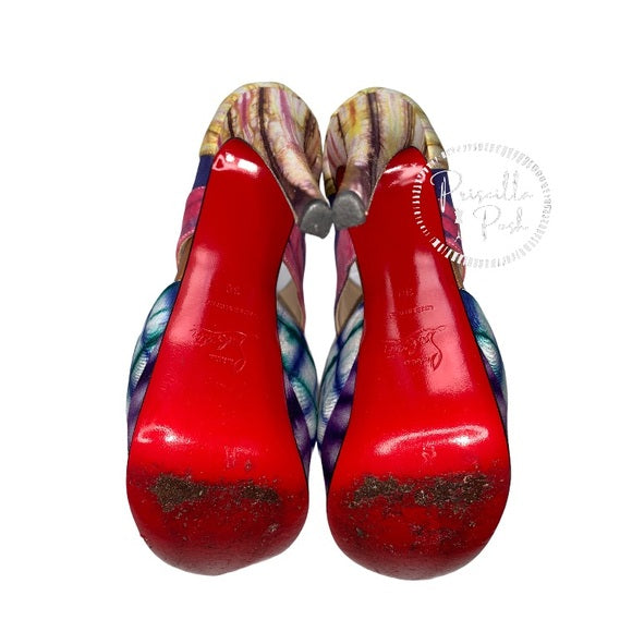 Christian Louboutin Pitou Cutout Red Sole Bootie