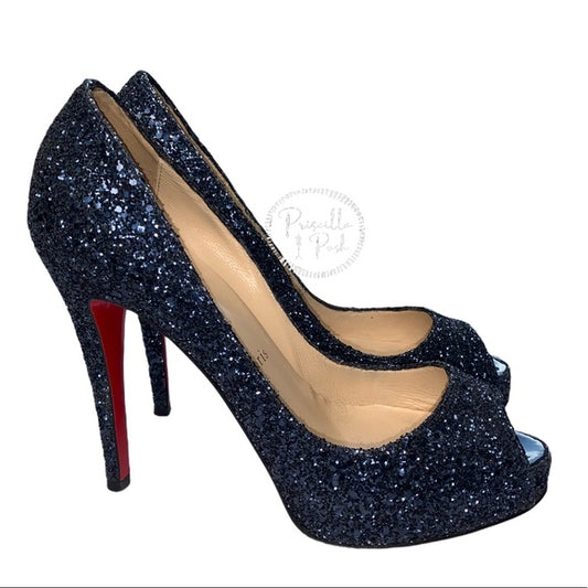 Christian Louboutin Glitter Very Prive 120 Pumps