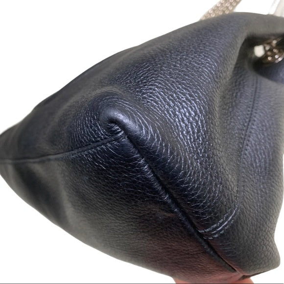 GUCCI Soho Leather Shoulder Bag 308982 Gold Chain
