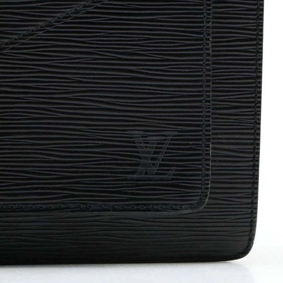 Louis Vuitton Monceau in Black Epi Leather 2-way