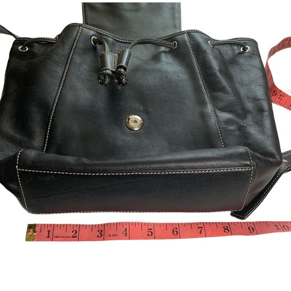 Vintage Coach Black Legacy Backpack Black Leather