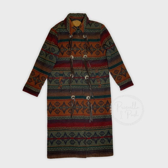 Woolrich Navajo Nordic Coat Wool Blanket Jacket