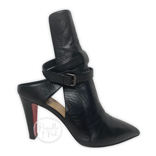 Christian louboutin Pointpik Napa Heeled Boots