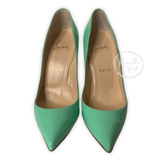 Christian Louboutin Patent Leather Point-toe Pumps