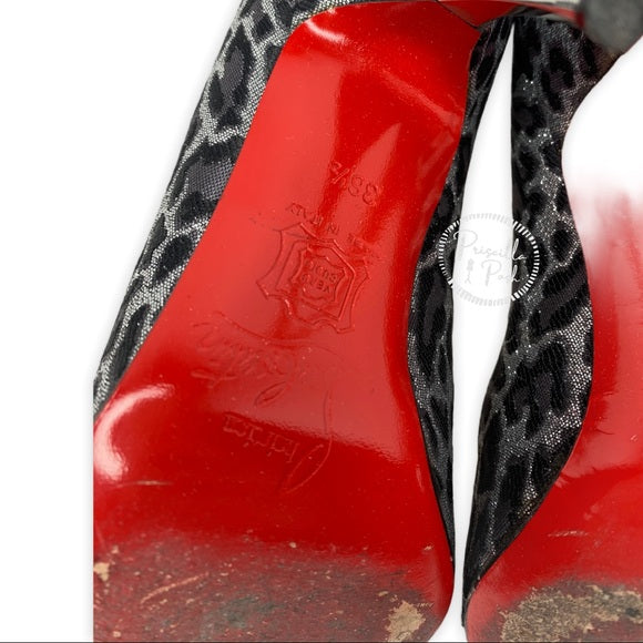 CHRISTIAN LOUBOUTIN Yoyospina 100 Giaguaro Pumps