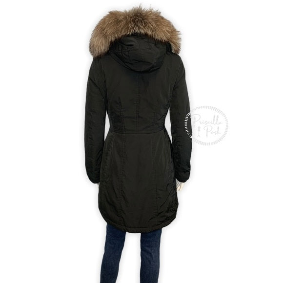 Aredhel fox fur trim down parka best sale