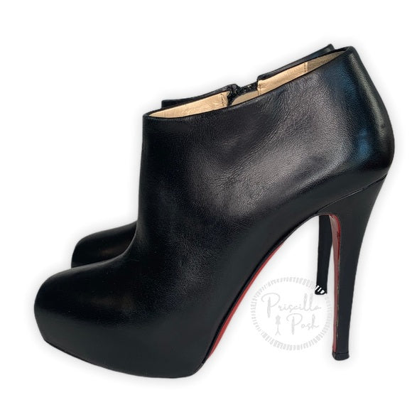 CHRISTIAN LOUBOUTIN Miss 120 Platform Ankle Boots