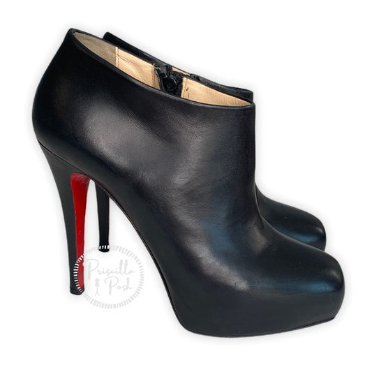 CHRISTIAN LOUBOUTIN Miss 120 Platform Ankle Boots