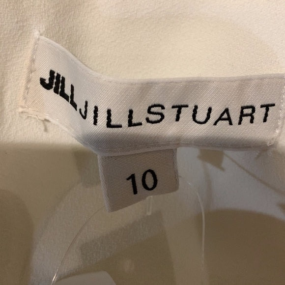 NWT Jill Stuart Halter Cutout Mini Dress White