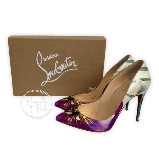 Christian Louboutin Pigalle Follies Maxi Fiori