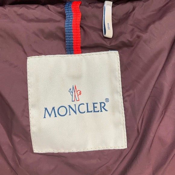 Moncler Full Length Down Puffer Coat Puffer Jacket Plum Purple
