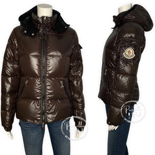 Moncler Padded Puffer Goose Down Puffer Coat Puffer Jacket with arm logo