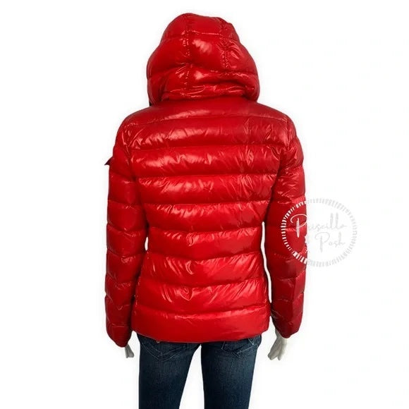 Moncler Red Bady Jacket Red Moncler Puffer Coat