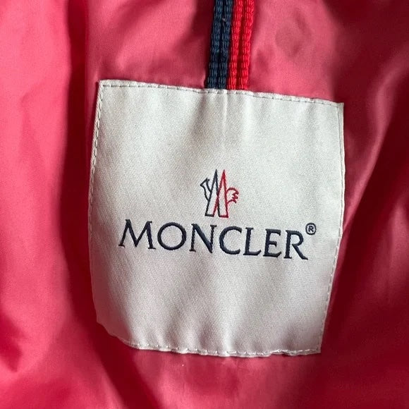 Moncler Pink Goose Down Puffer Jacket Hot Pink Bright Pink Puffer Coat