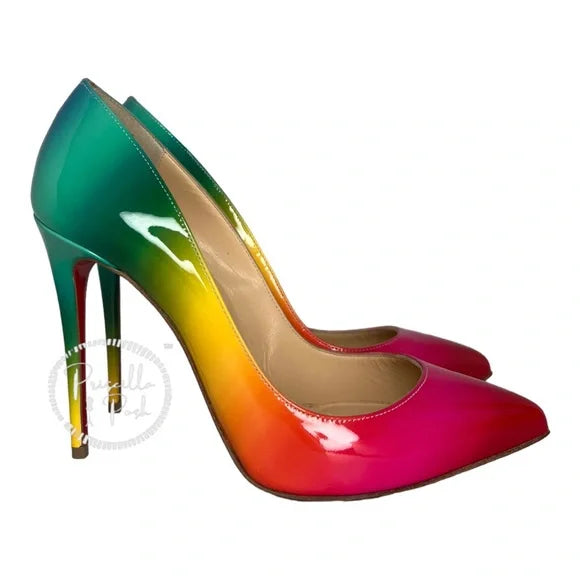 Rainbow louboutins sales